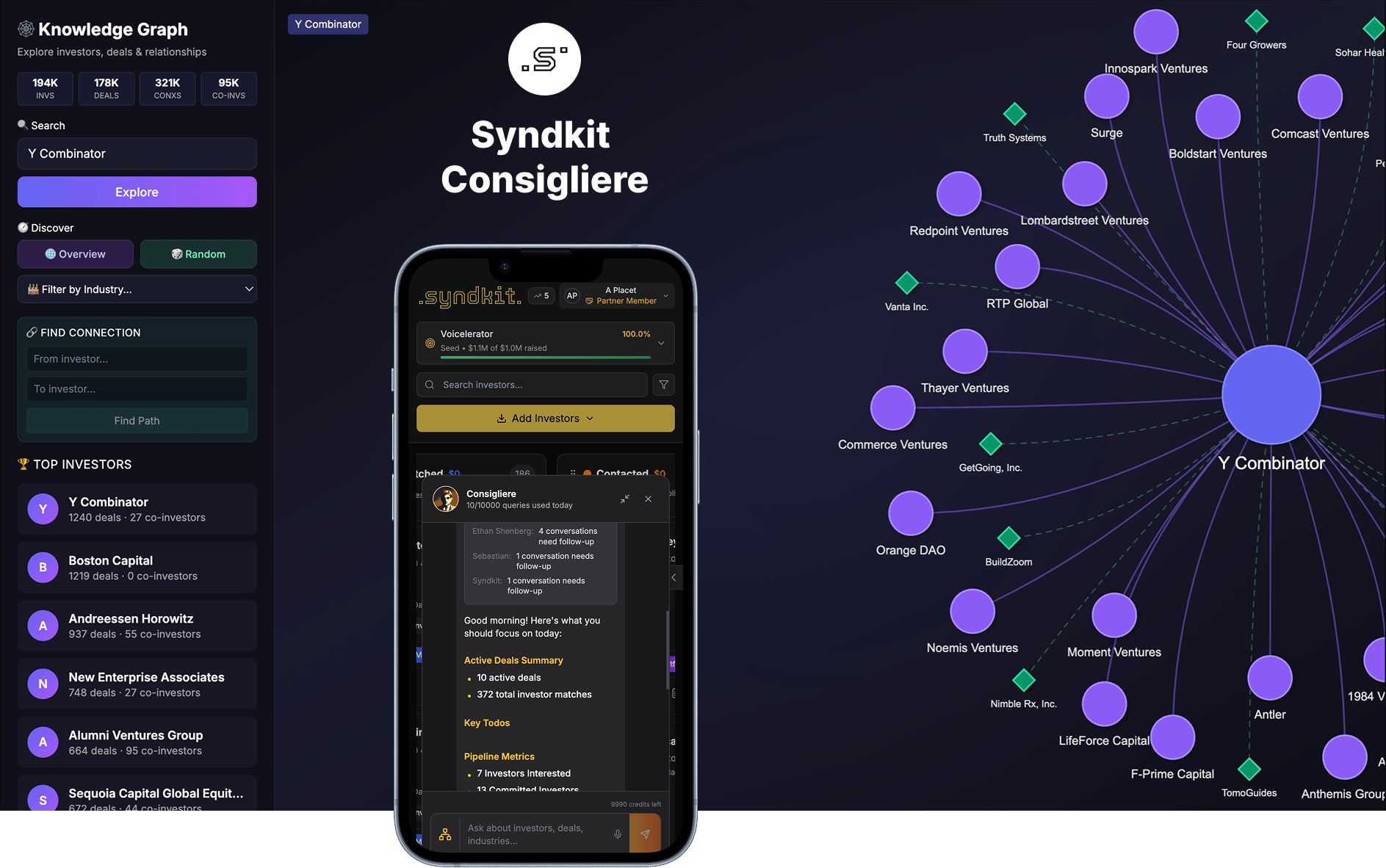Consigliere AI assistant conversation